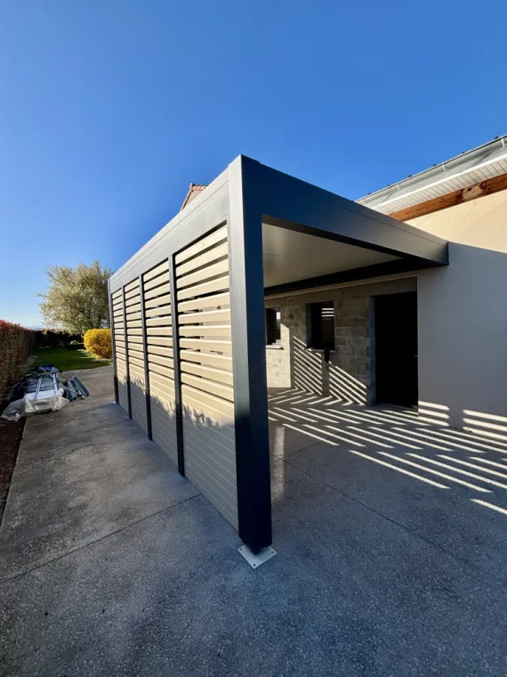Installation de carport sur mesure vers Valréas, Valréas, BONNIFACY ET FILS