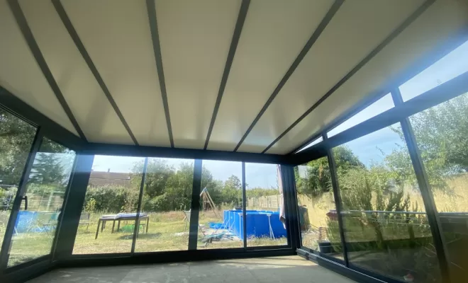 Pose et installation d'une véranda aluminium à Valréas, Valréas, BONNIFACY ET FILS