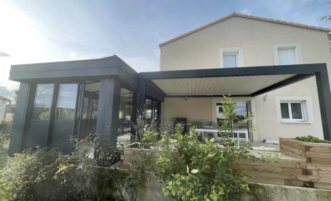 VERANDA AKENA AVEC VOLETS , Valréas, BONNIFACY ET FILS